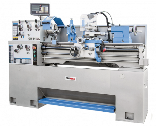 Metal lathes GHB 1440 W  with 3-axis digital readout