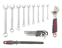 Mechanical Alu toolbox 116 pcs