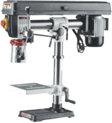 Drill press for woodworking